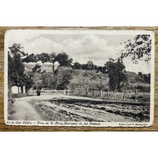 SAN ISIDRO BARRANCAS ANTIGUA TARJETA POSTAL